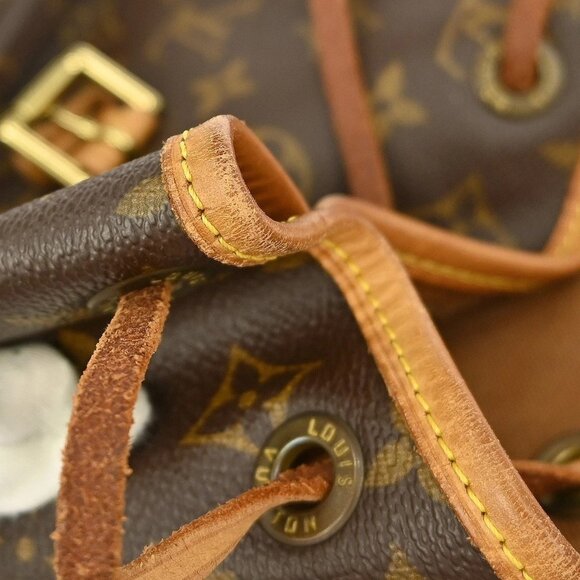 Louis Vuitton Montsouris MM Backpack Bag Purse Monogram M51136 SP1917 YQ01955 - Picture 8 of 9